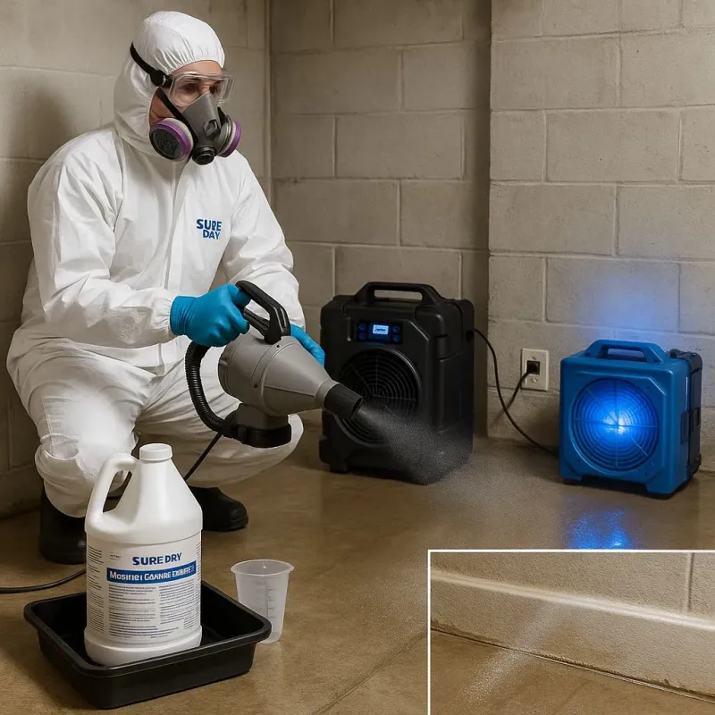 Sanitization and Odor Removal process in Enid, OK