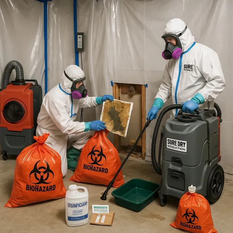 Contaminated Water Handling Protocols process in Enid, OK