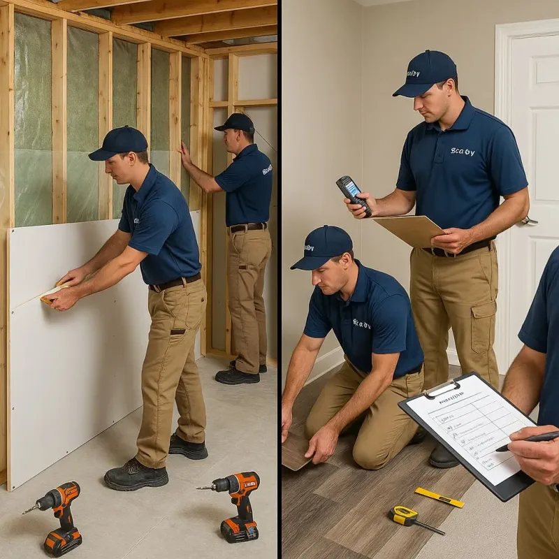 Repairs and Reconstruction process in Enid, OK